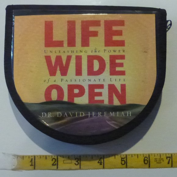 "Life Wide Open" by Dr. David Jeremiah1  (12CDs and Study Guide) - Picture 3 of 4